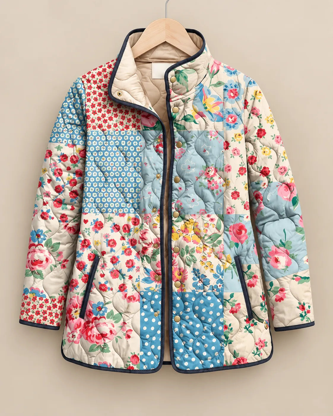 Adeline Heritage Paisley Quilted Jacket