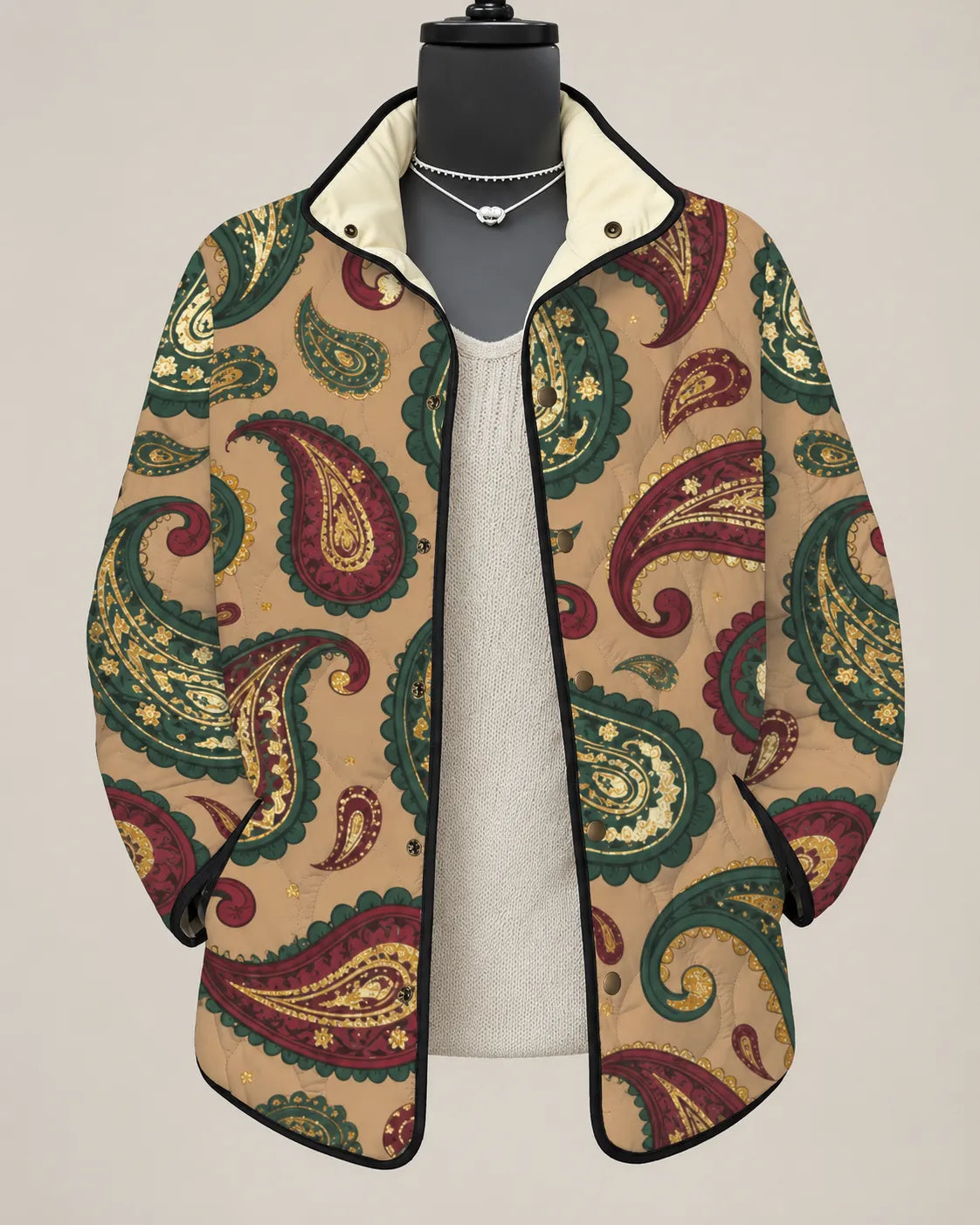 Rosalie Wildflower Garden Quilted Jacket