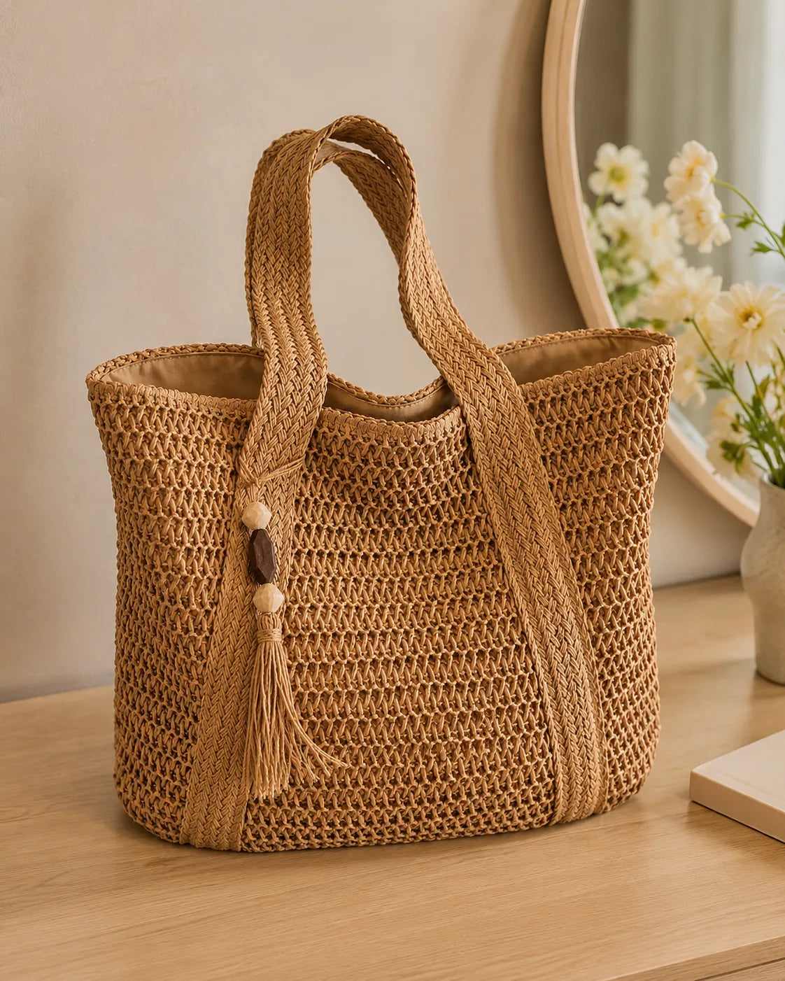 Marielle | Woven Everyday Tote Bag
