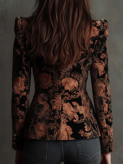 Rhiannon | Floral Tailored Blazer