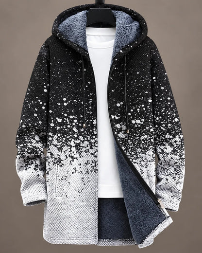 Eliana Modern Mosaic Hooded Jacket