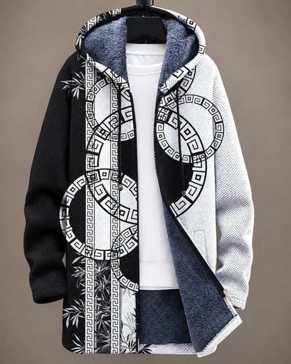 Marina Whimsical Ocean Art Hooded Jacket