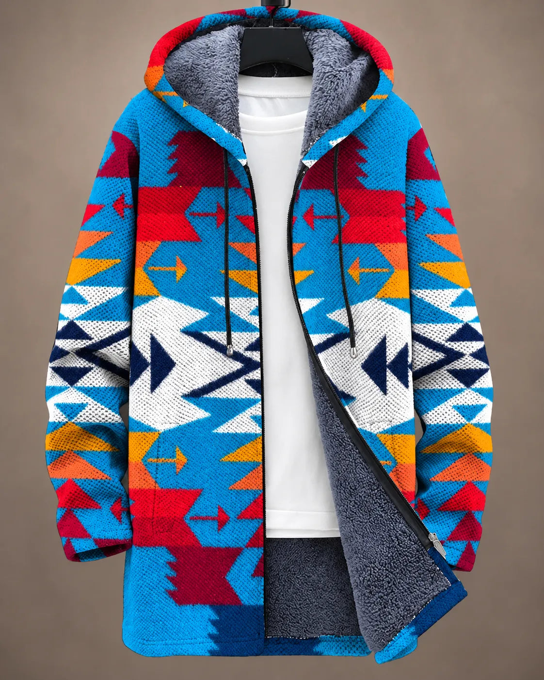 Celeste Midnight Botanical Hooded Jacket
