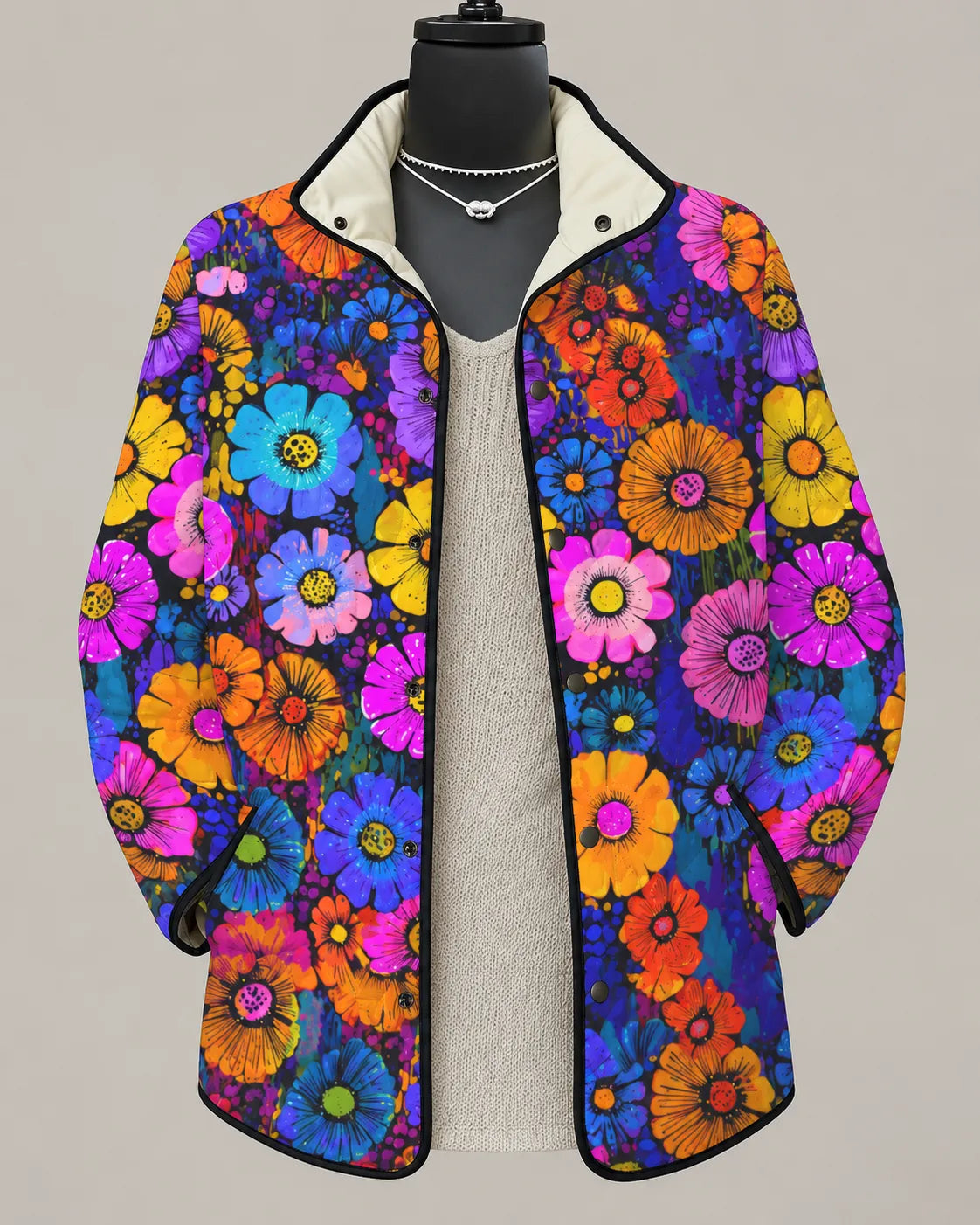 Celestine | Sunny Patchwork Quilted Jacket