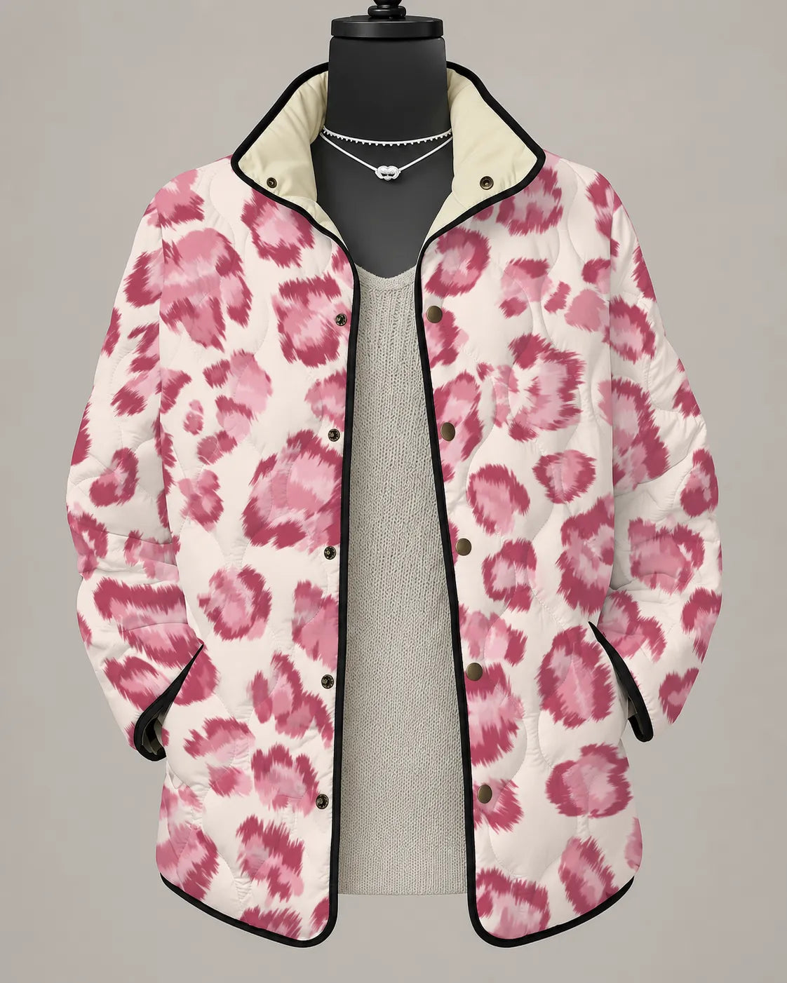 Rosalie Soft Leopard Print Jacket