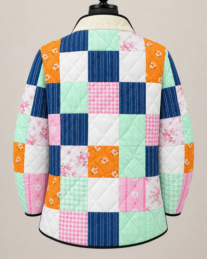 Mirelle | Colorful Patchwork Quilted Jacket
