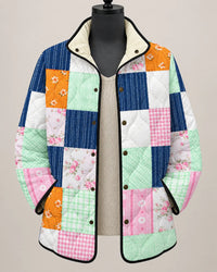 Navy Patchwork