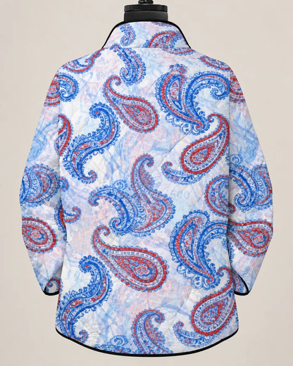 Camille Paisley Quilted Jacket