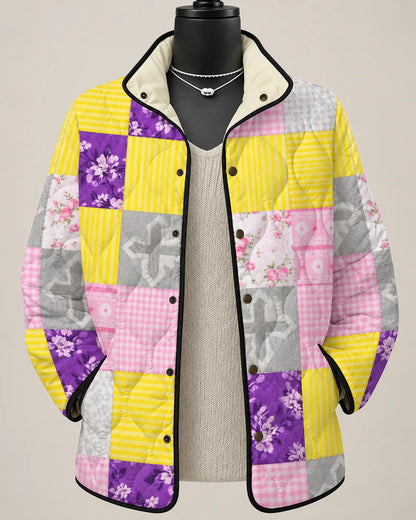 Celestine | Sunny Patchwork Quilted Jacket