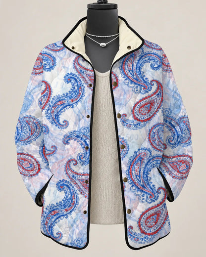 Eliana Heritage Patchwork Quilted Jacket