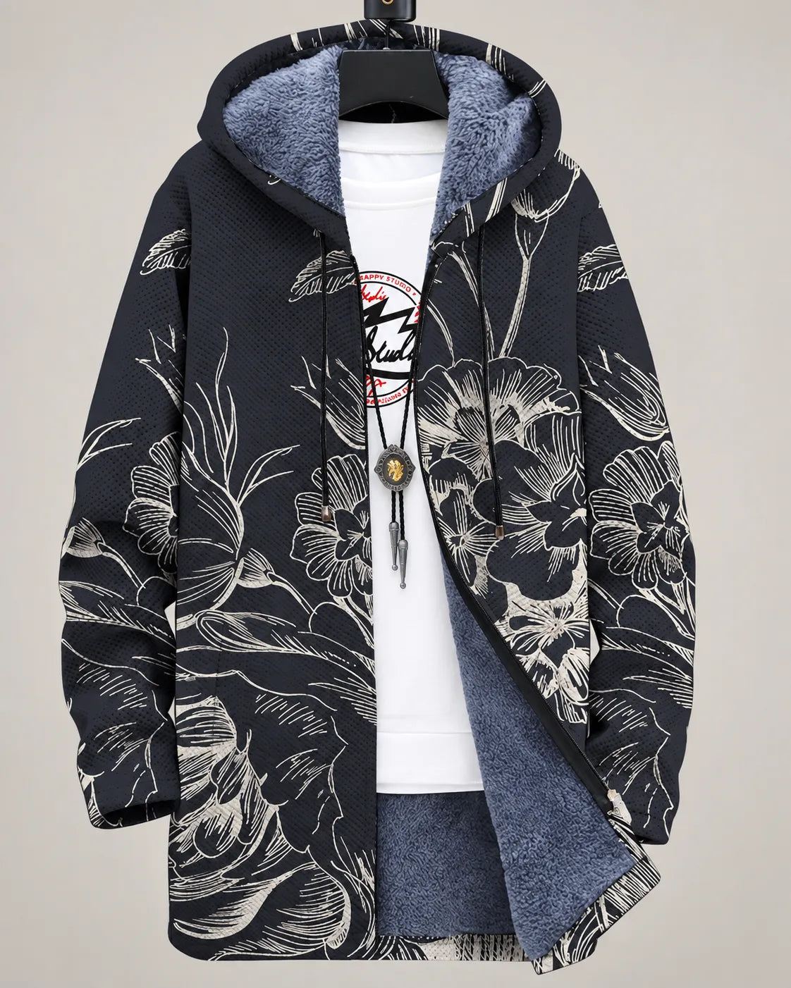 Delilah Cinema Cats Hooded Jacket