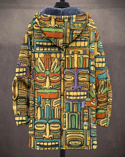 Amara Heritage Art Hooded Jacket