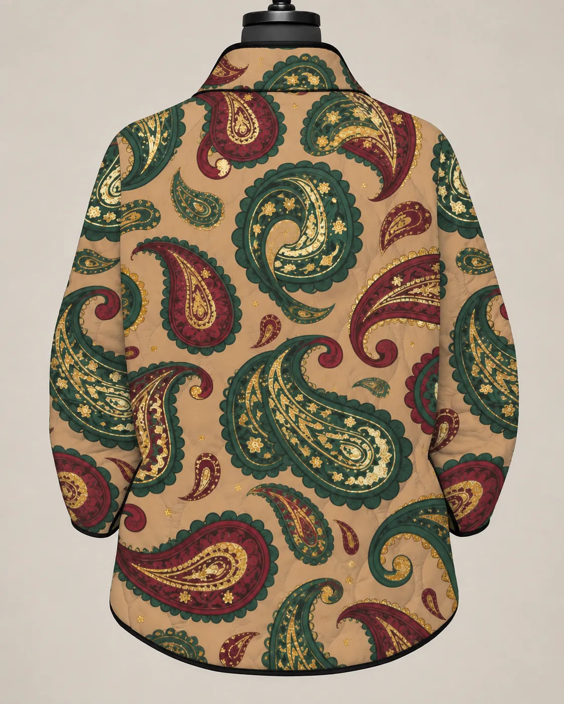 Camille Heritage Paisley Quilted Jacket