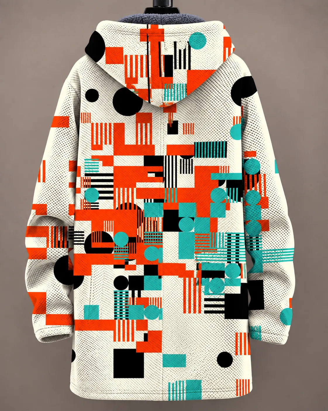 Eliana Modern Mosaic Hooded Jacket