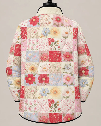 Eliana | Wildflower Patchwork Quilted Jacket