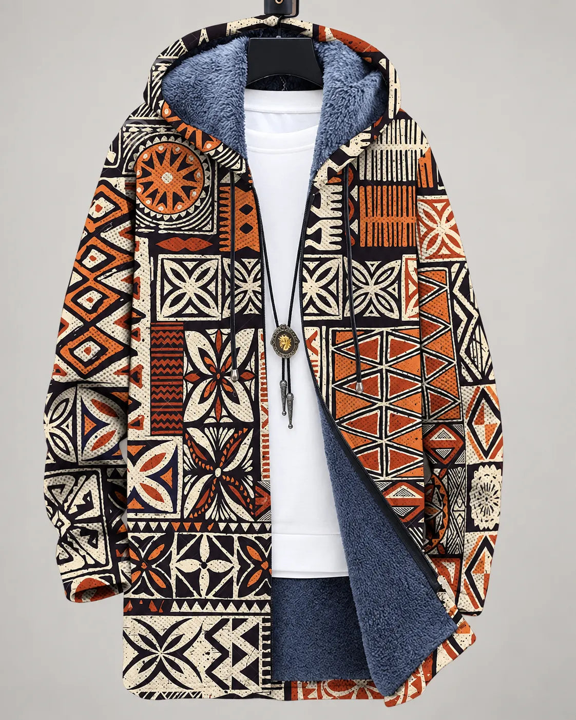 Celeste Ocean Art Hooded Jacket