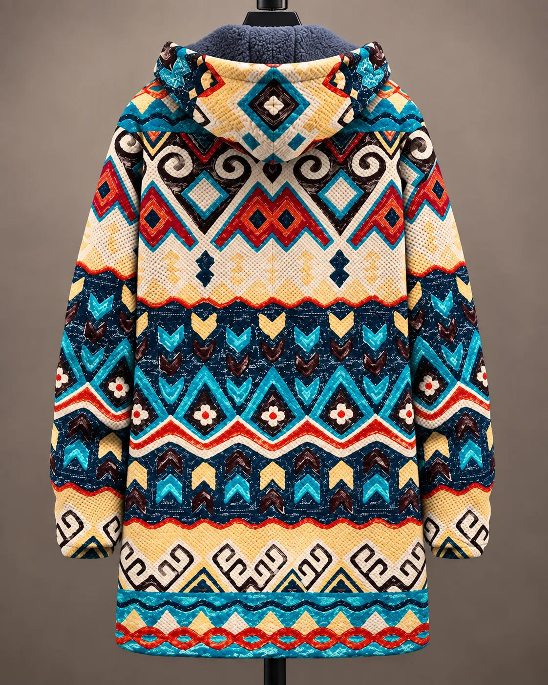 Eliana Heritage Mosaic Hooded Jacket