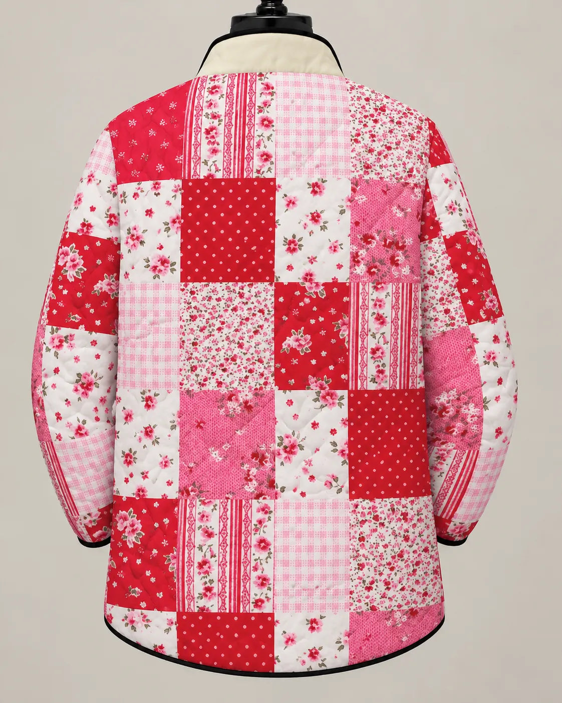Juliette | Rose Garden Patchwork Quilted Jacket