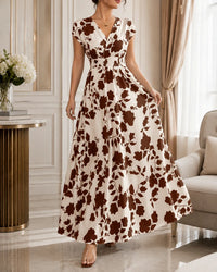 Brown Floral