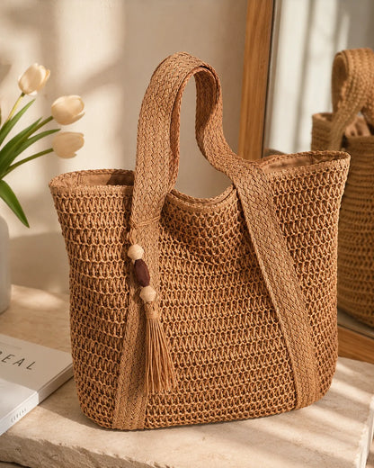 Marielle | Woven Everyday Tote Bag