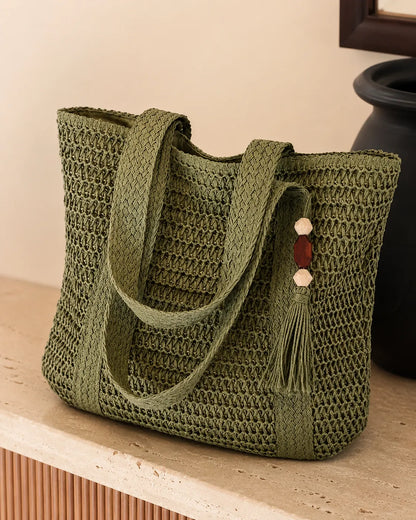 Marielle | Woven Everyday Tote Bag