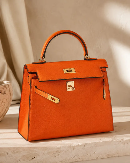 Celeste | Structured Top-Handle Satchel