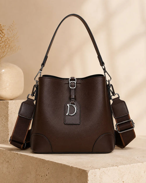 Elena | Convertible Bucket Shoulder Bag