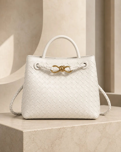 Valeria | Woven Top-Handle Bag