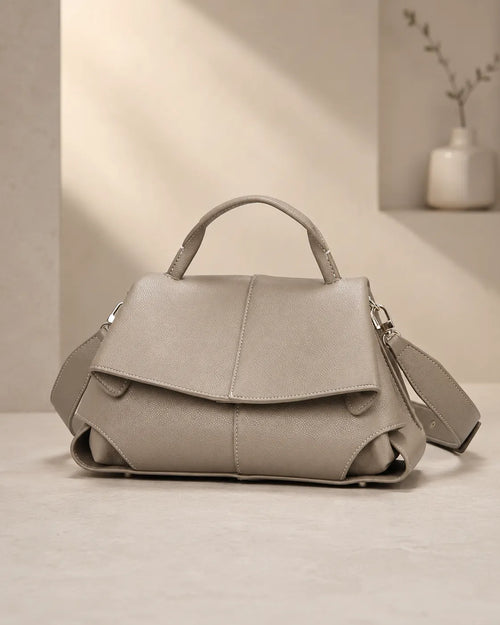 Vivienne | Soft-Structured Everyday Top Handle Satchel