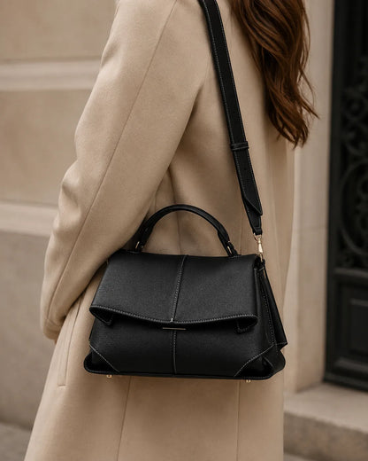 Vivienne | Soft-Structured Everyday Top Handle Satchel