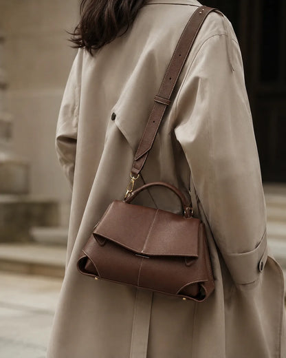 Vivienne | Soft-Structured Everyday Top Handle Satchel
