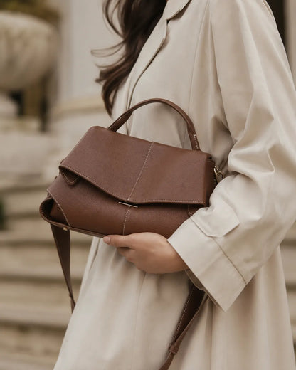 Vivienne | Soft-Structured Everyday Top Handle Satchel