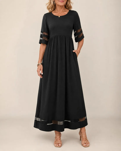 Aubrey™ – Flattering Tummy-Smoothing Midi Dress