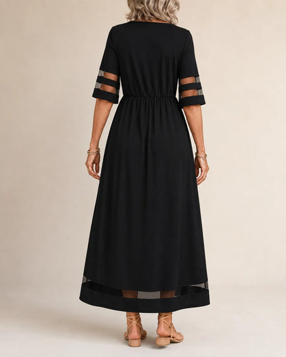 Aubrey™ – Flattering Tummy-Smoothing Midi Dress