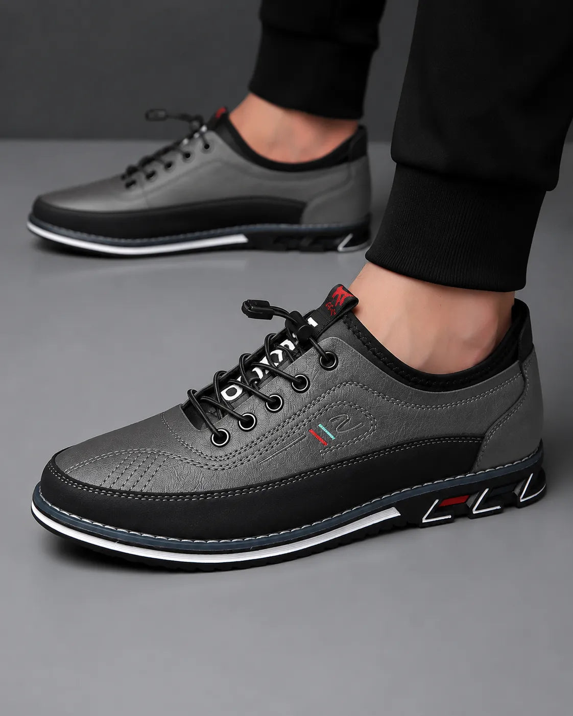 Caleb | Refined Casual Lace-Up Shoes