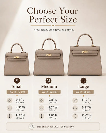 Celeste | Structured Top-Handle Satchel