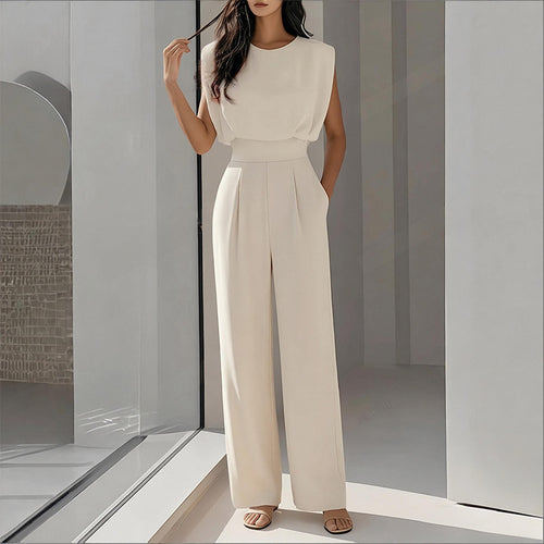 Ariia™ Jumpsuit with Defined Waist
