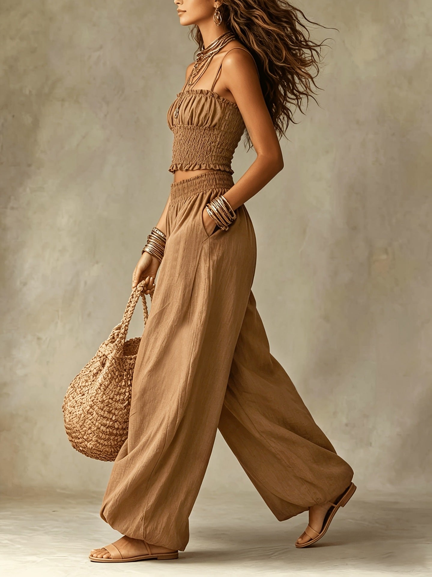 Marisol | Smocked Two-Piece Set