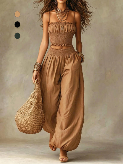 Marisol | Smocked Two-Piece Set
