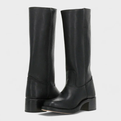Rhonda | Leather Tall Boots