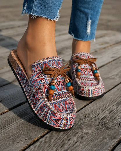 Adeline Lace-Up Loafers