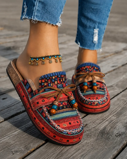 Lucia Artisan Moccasins