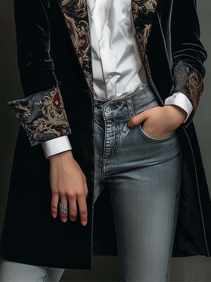 Regina | Ornate Longline Blazer