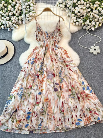 Evelina | Floral Bow Maxi Dress