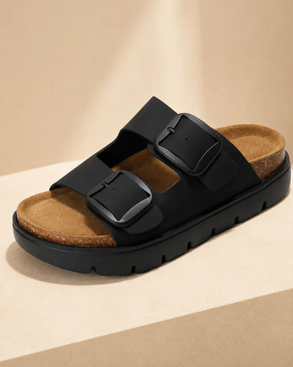 Marina | Double-Buckle Comfort Slides