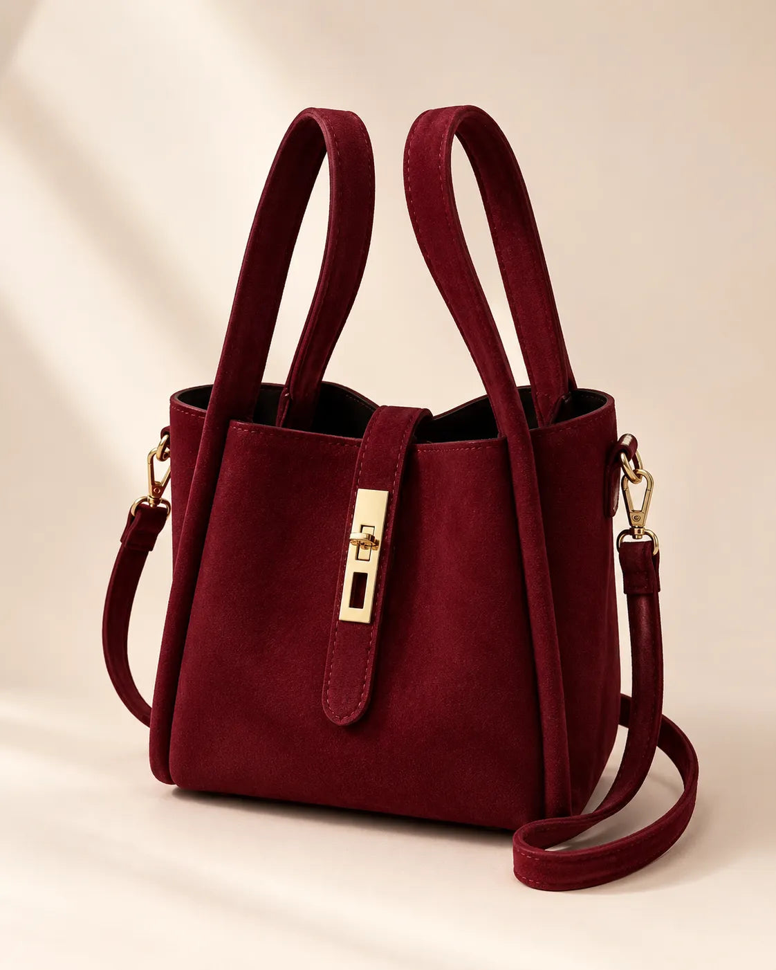 Isla | Pebbled Mini Tote Handbag