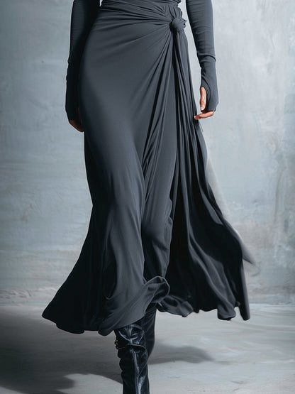 Naiara | Maxi dress with side knot