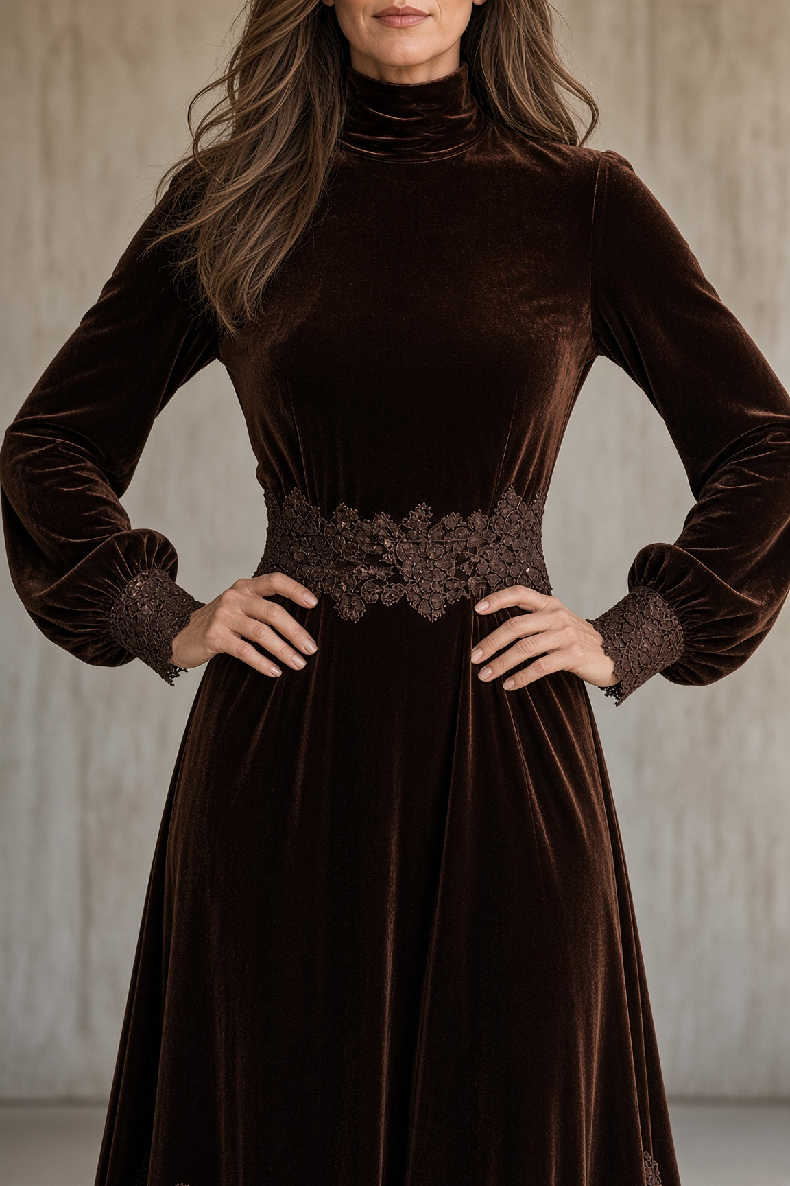 Monica™ Velvet Dress