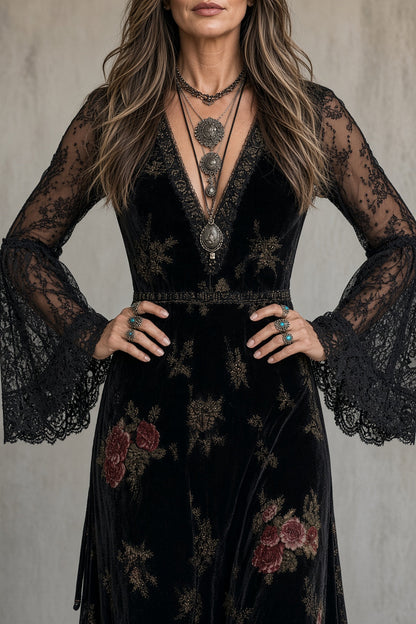 Natalie Velvet Dress™
